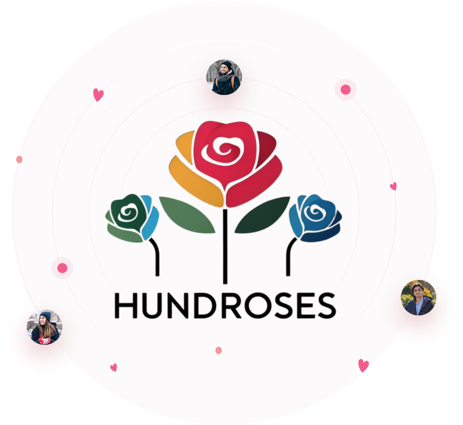 HundRoses online dating platform for Canadian and American singles seeking genuine matches and connections